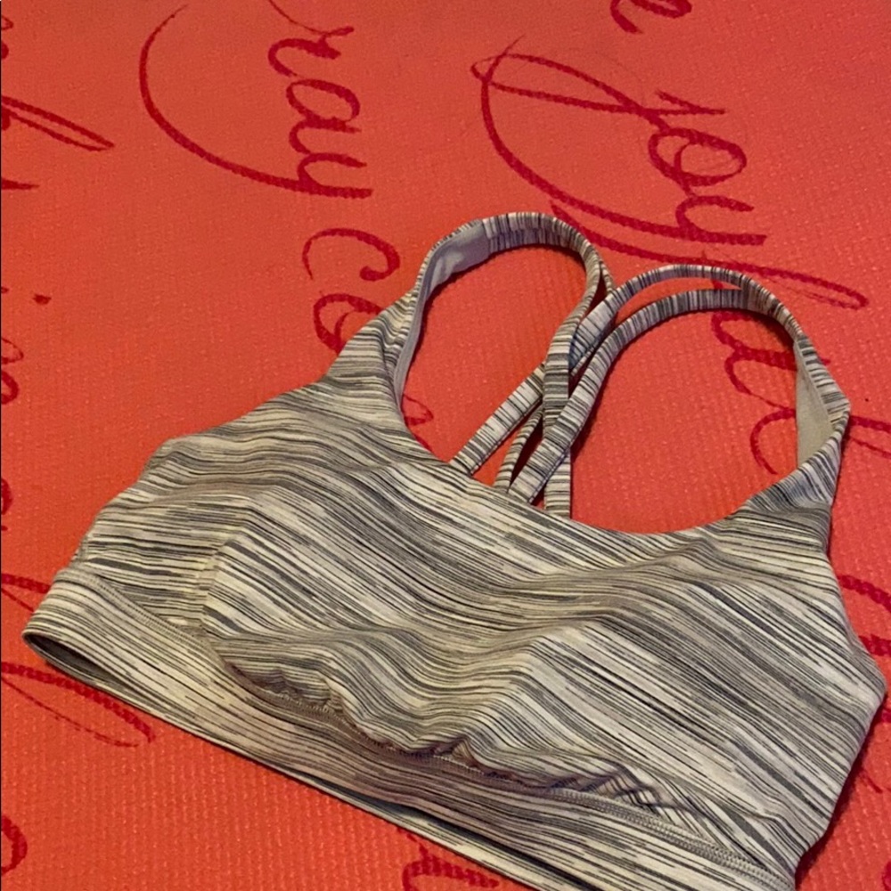 Grey Lululemon Bra